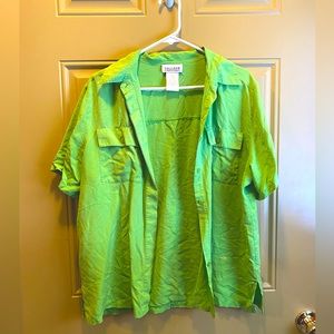 Green John Paul Richard button up